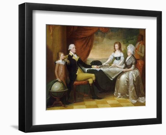 The Washington Family, 1789-1796-Edward Savage-Framed Giclee Print