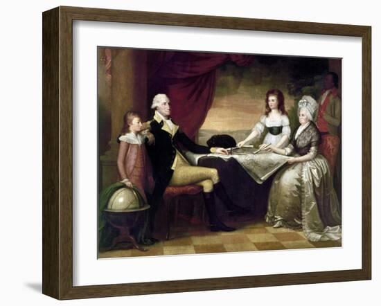 The Washington Family-Edward Savage-Framed Giclee Print