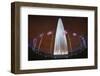 The Washington Monument at Night, Washington Dc.-Jon Hicks-Framed Photographic Print