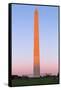 The Washington Monument at Sunset, Washington Dc.-Jon Hicks-Framed Stretched Canvas
