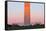 The Washington Monument at Sunset, Washington Dc.-Jon Hicks-Framed Stretched Canvas