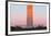 The Washington Monument at Sunset, Washington Dc.-Jon Hicks-Framed Photographic Print