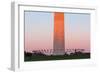 The Washington Monument at Sunset, Washington Dc.-Jon Hicks-Framed Photographic Print