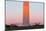 The Washington Monument at Sunset, Washington Dc.-Jon Hicks-Mounted Photographic Print