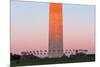 The Washington Monument at Sunset, Washington Dc.-Jon Hicks-Mounted Photographic Print