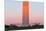 The Washington Monument at Sunset, Washington Dc.-Jon Hicks-Mounted Photographic Print