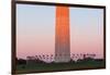 The Washington Monument at Sunset, Washington Dc.-Jon Hicks-Framed Photographic Print