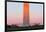 The Washington Monument at Sunset, Washington Dc.-Jon Hicks-Framed Photographic Print