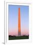 The Washington Monument at Sunset, Washington Dc.-Jon Hicks-Framed Photographic Print