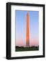 The Washington Monument at Sunset, Washington Dc.-Jon Hicks-Framed Photographic Print