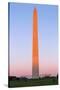 The Washington Monument at Sunset, Washington Dc.-Jon Hicks-Stretched Canvas