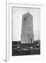 The Washington Monument under Construction-null-Framed Photographic Print