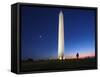 The Washington Monument, Washington Dc.-Jon Hicks-Framed Stretched Canvas