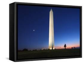 The Washington Monument, Washington Dc.-Jon Hicks-Framed Stretched Canvas