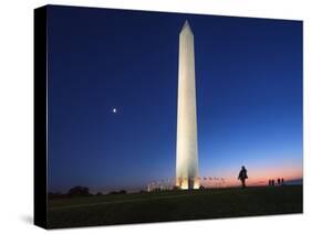 The Washington Monument, Washington Dc.-Jon Hicks-Stretched Canvas