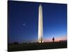 The Washington Monument, Washington Dc.-Jon Hicks-Stretched Canvas