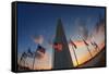 The Washington Monument, Washington Dc.-Jon Hicks-Framed Stretched Canvas