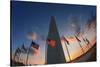 The Washington Monument, Washington Dc.-Jon Hicks-Stretched Canvas