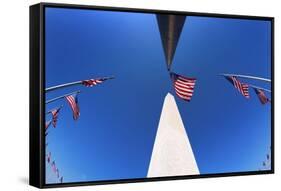 The Washington Monument, Washington Dc.-Jon Hicks-Framed Stretched Canvas