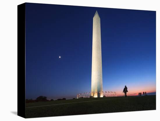 The Washington Monument, Washington Dc.-Jon Hicks-Stretched Canvas