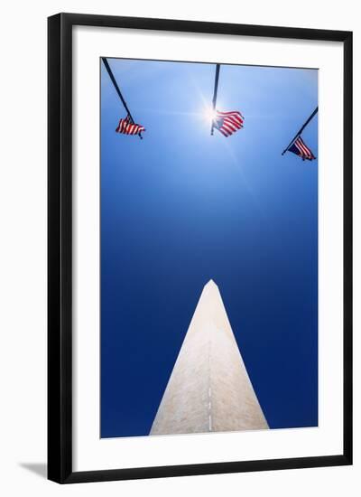 The Washington Monument, Washington Dc.-Jon Hicks-Framed Photographic Print