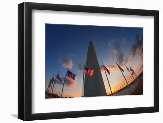 The Washington Monument, Washington Dc.-Jon Hicks-Framed Photographic Print