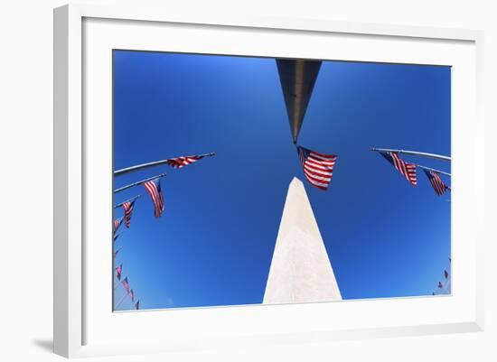 The Washington Monument, Washington Dc.-Jon Hicks-Framed Photographic Print