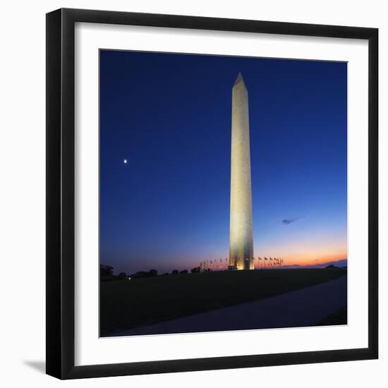 The Washington Monument, Washington Dc.-Jon Hicks-Framed Photographic Print