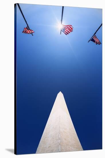 The Washington Monument, Washington Dc.-Jon Hicks-Stretched Canvas