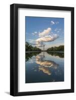 The Washington Monument with Reflection as Seen from the Lincoln Memorial-Michael Nolan-Framed Photographic Print