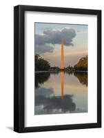 The Washington Monument with Reflection as Seen from the Lincoln Memorial-Michael Nolan-Framed Photographic Print