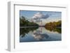 The Washington Monument with Reflection as Seen from the Lincoln Memorial-Michael Nolan-Framed Photographic Print