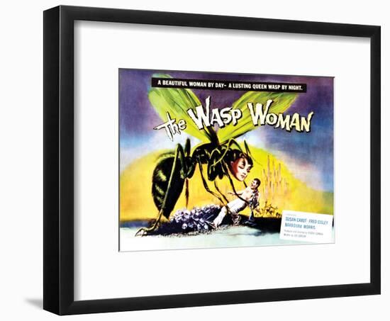 The Wasp Woman - 1959-null-Framed Art Print