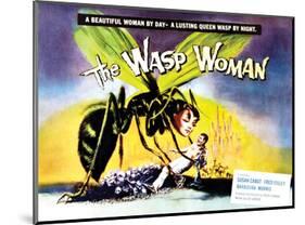 The Wasp Woman - 1959-null-Mounted Art Print