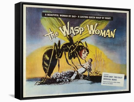 The Wasp Woman, 1960-null-Framed Stretched Canvas