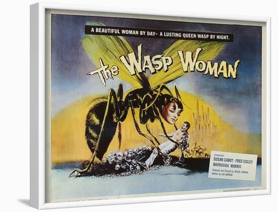 The Wasp Woman, 1960-null-Framed Art Print