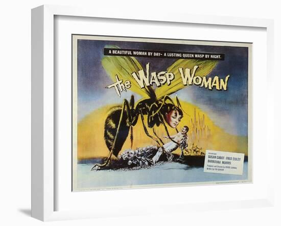 The Wasp Woman, 1960-null-Framed Art Print