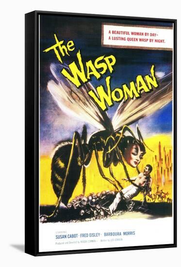 The Wasp Woman, 1960-null-Framed Stretched Canvas