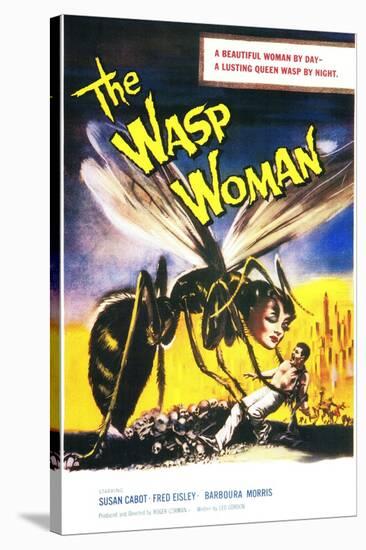 The Wasp Woman, 1960-null-Stretched Canvas