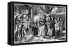 The Wassail Bowl, 1860-John Gilbert-Framed Stretched Canvas