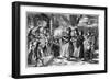 The Wassail Bowl, 1860-John Gilbert-Framed Giclee Print