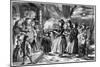The Wassail Bowl, 1860-John Gilbert-Mounted Giclee Print