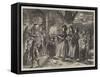 The Wassail Bowl-Sir John Gilbert-Framed Stretched Canvas