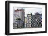 The waste incineration plant of Spittelau designed by Friedensreich Hundertwasser, Vienna, Austria-Carlo Morucchio-Framed Photographic Print