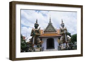 The Wat Arun or Temple of the Dawn, Bangkok, Thailand-null-Framed Giclee Print