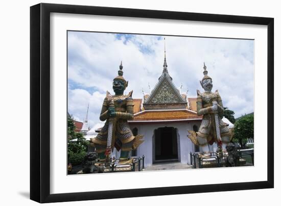 The Wat Arun or Temple of the Dawn, Bangkok, Thailand-null-Framed Giclee Print