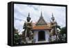 The Wat Arun or Temple of the Dawn, Bangkok, Thailand-null-Framed Stretched Canvas