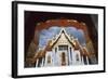 The Wat Benchamabophit or the Marble Temple in Bangkok, Thailand, 20th Century-null-Framed Giclee Print