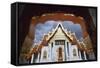 The Wat Benchamabophit or the Marble Temple in Bangkok, Thailand, 20th Century-null-Framed Stretched Canvas