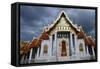 The Wat Benchamabophit or the Marble Temple in Bangkok, Thailand, 20th Century-null-Framed Stretched Canvas